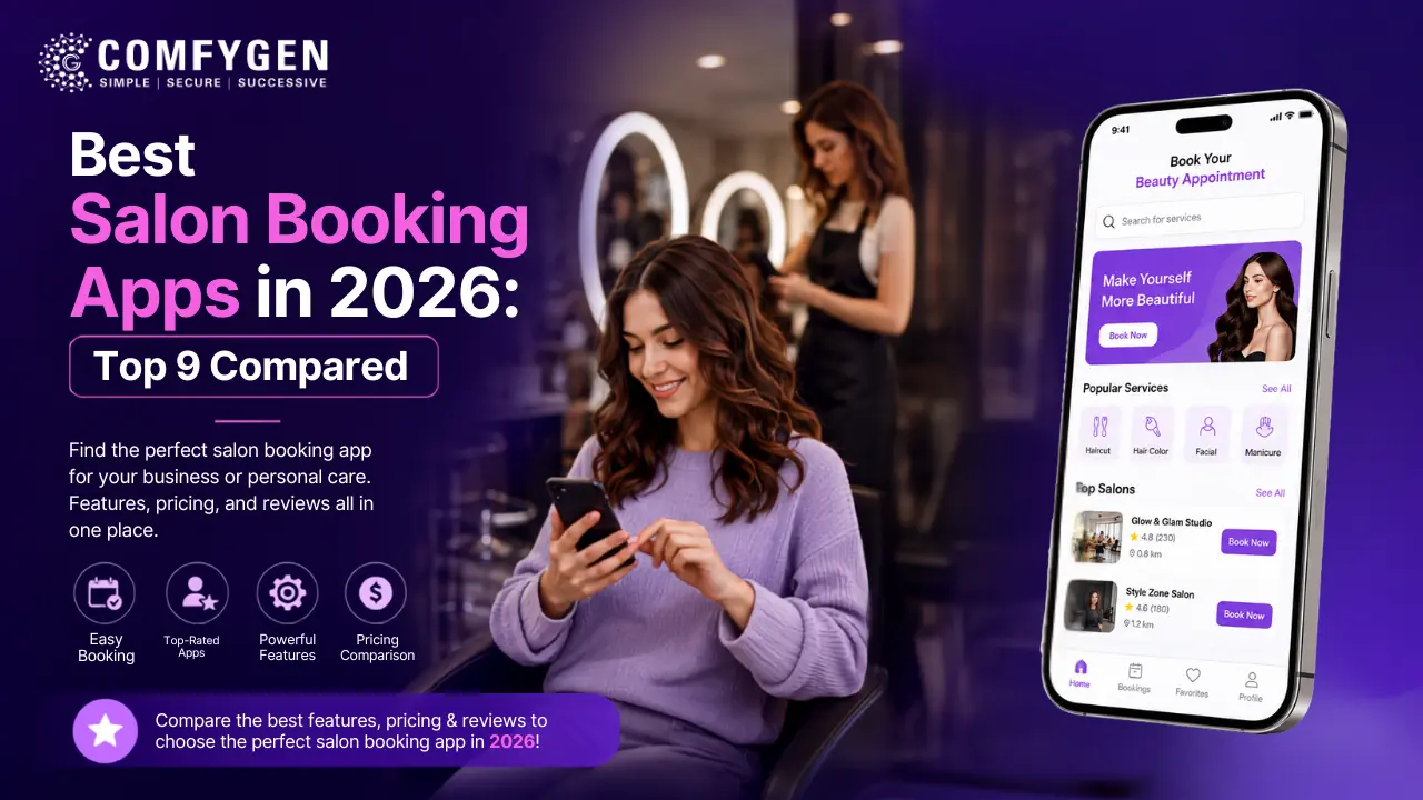 Best Salon Booking Apps in 2026: Top 9 Compared