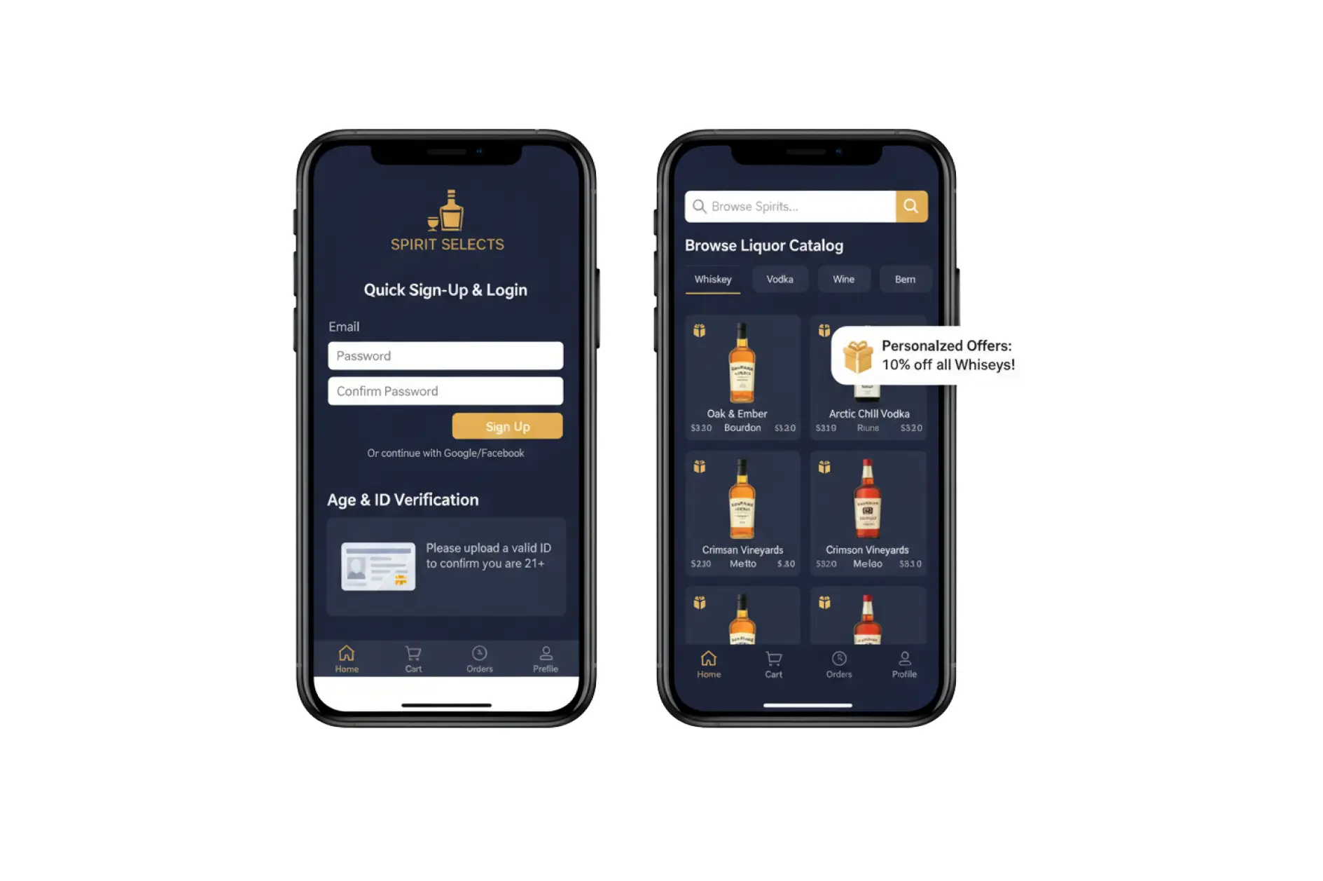 User App Features