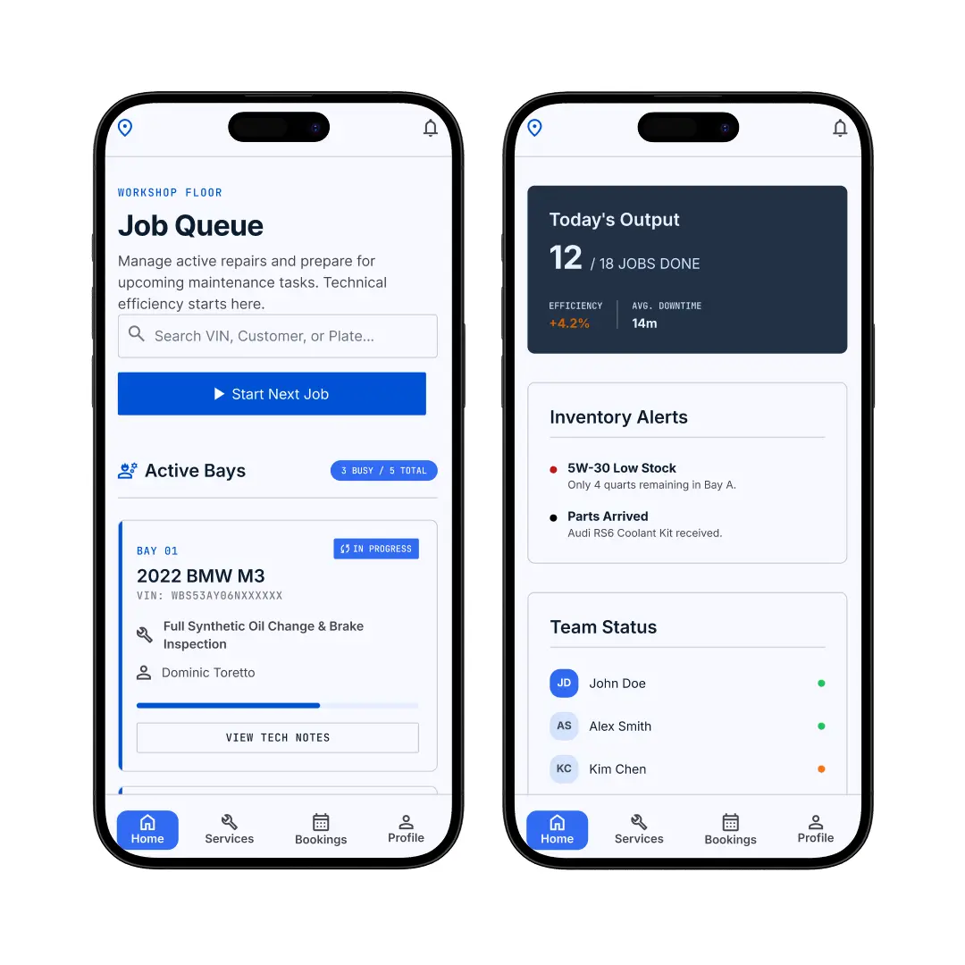 Mechanic / Garage Partner App — Manage Jobs & Grow Earnings