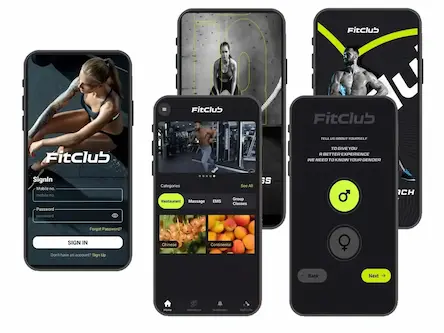 Fitclub Mobile App