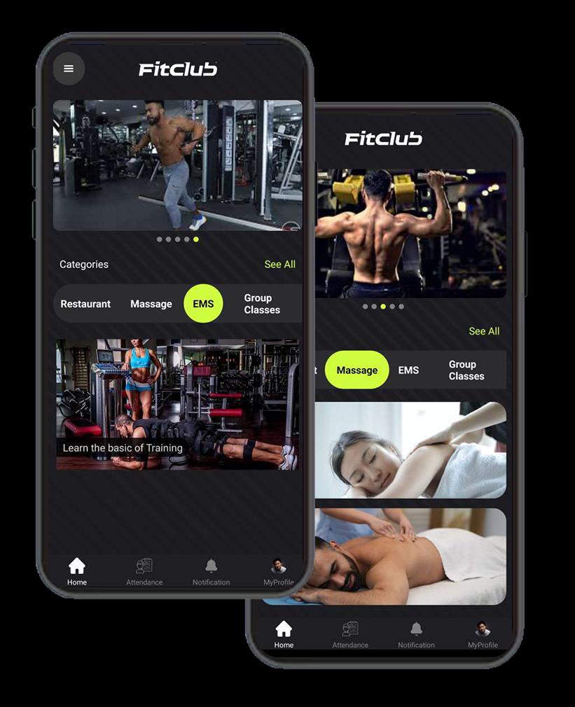 Fitclub App Develpment