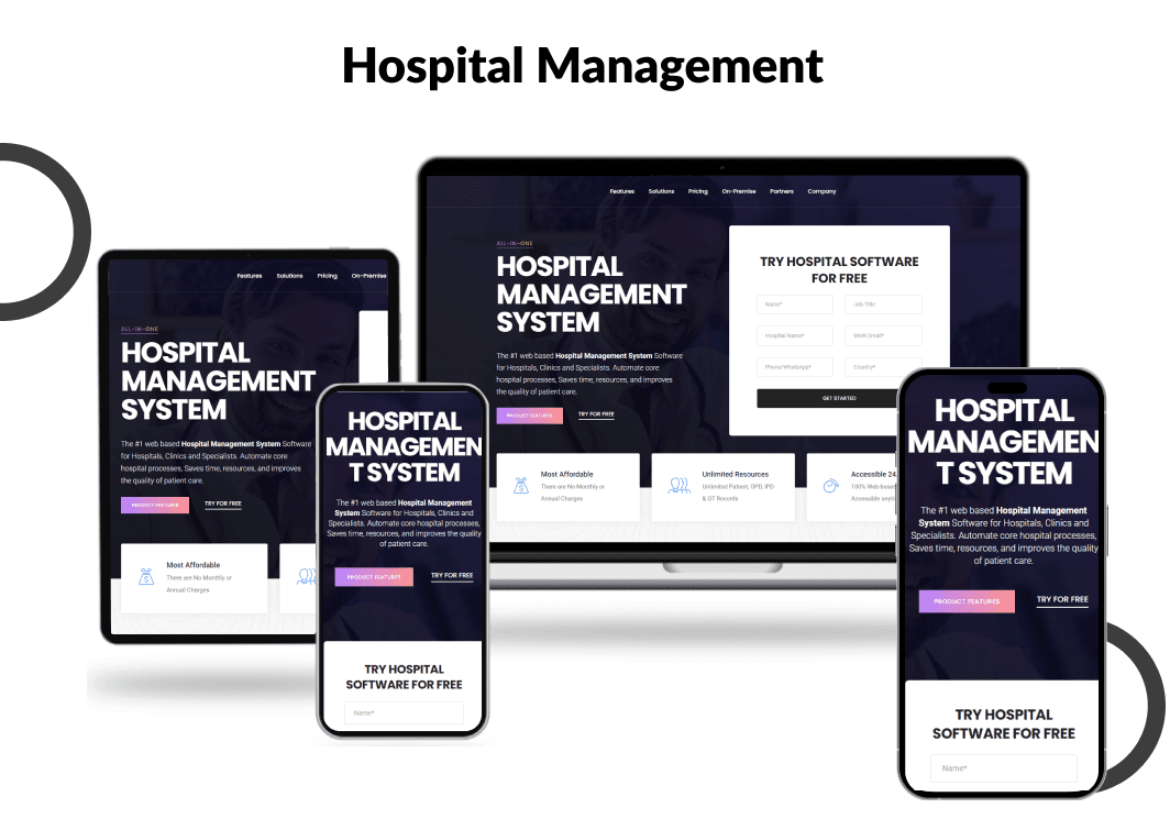 Hospital Management System (HMS) for Streamlined Operations