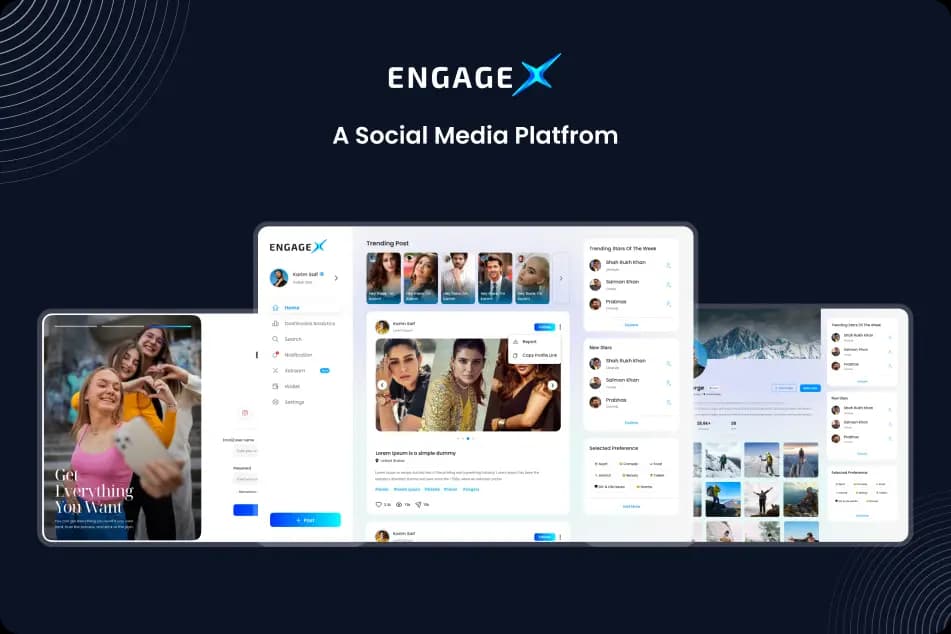 EangeX A social media platform