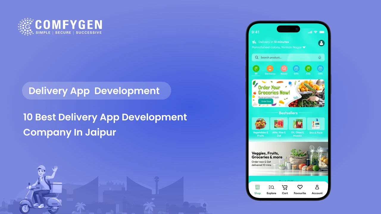 Top 10 Delivery App Development Companies in Jaipur