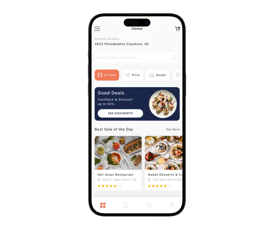 Food Delivery App Development