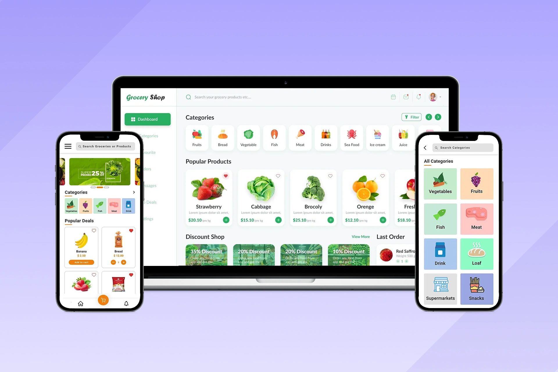 Grocery Delivery eCommerce App