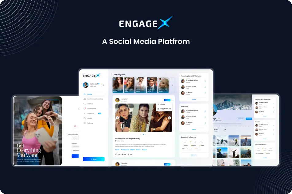 EangeX A social media platform