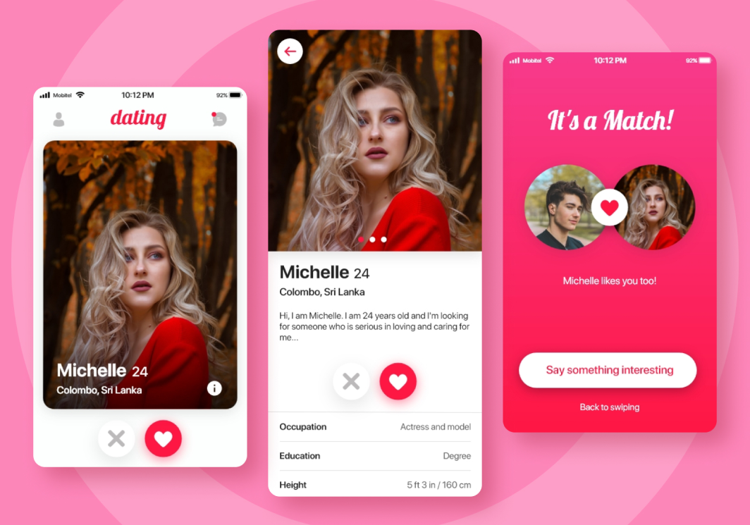 Swipe-Based Dating App Swipe-Based Dating App