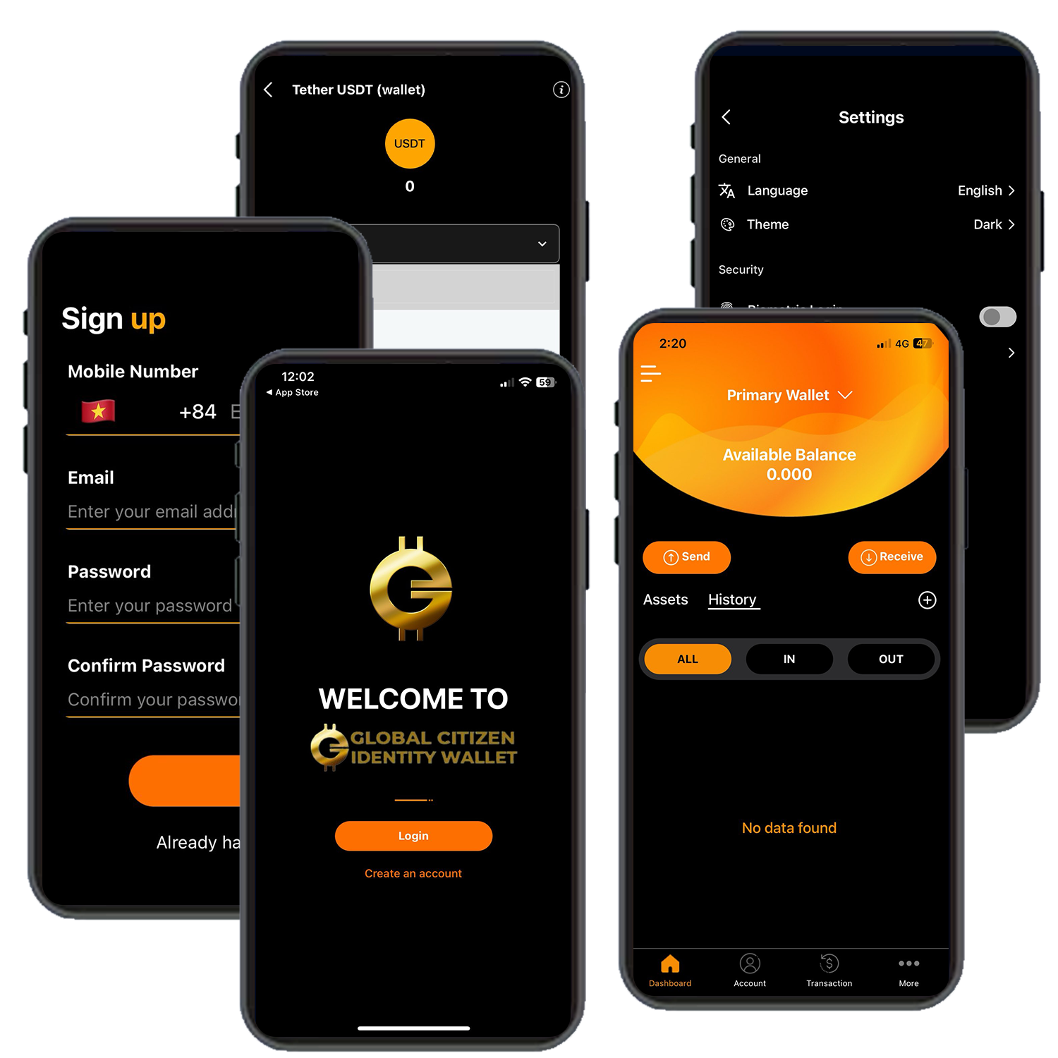 Great Wallet Application Great Wallet Application