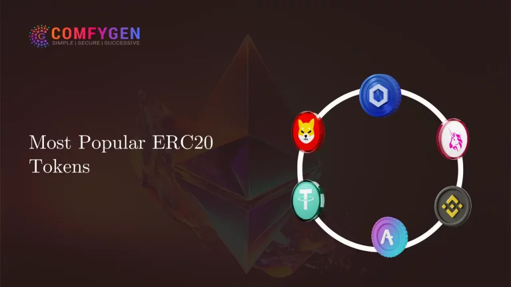 Most Popular ERC20 Tokens