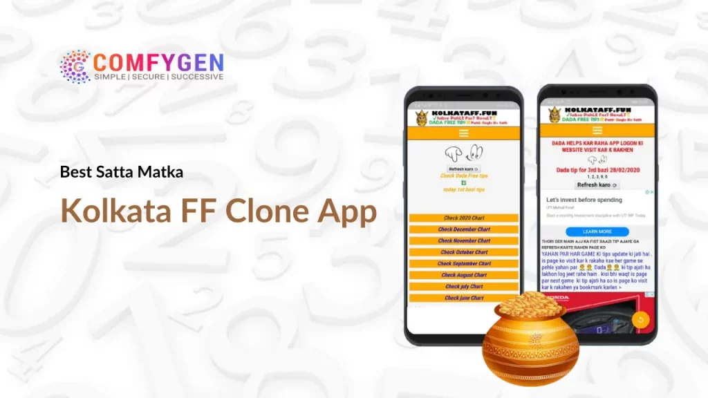 satta matka kolkata ff clone app