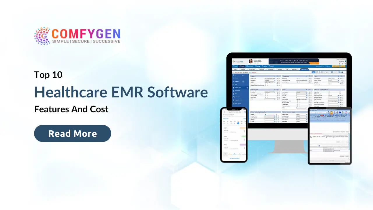 top 10 healthcare emr software