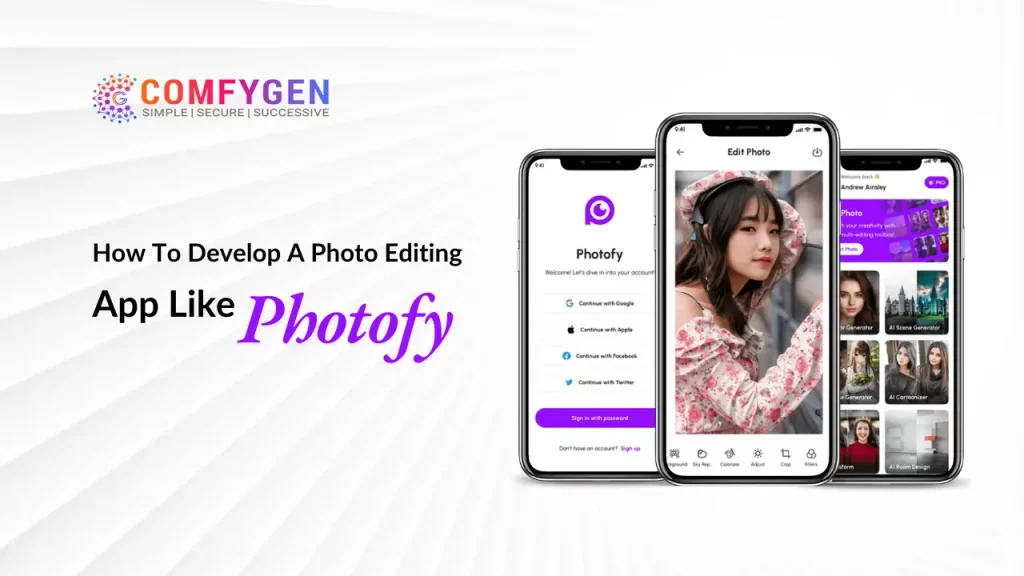 cost to develop a photo editing app like photofy