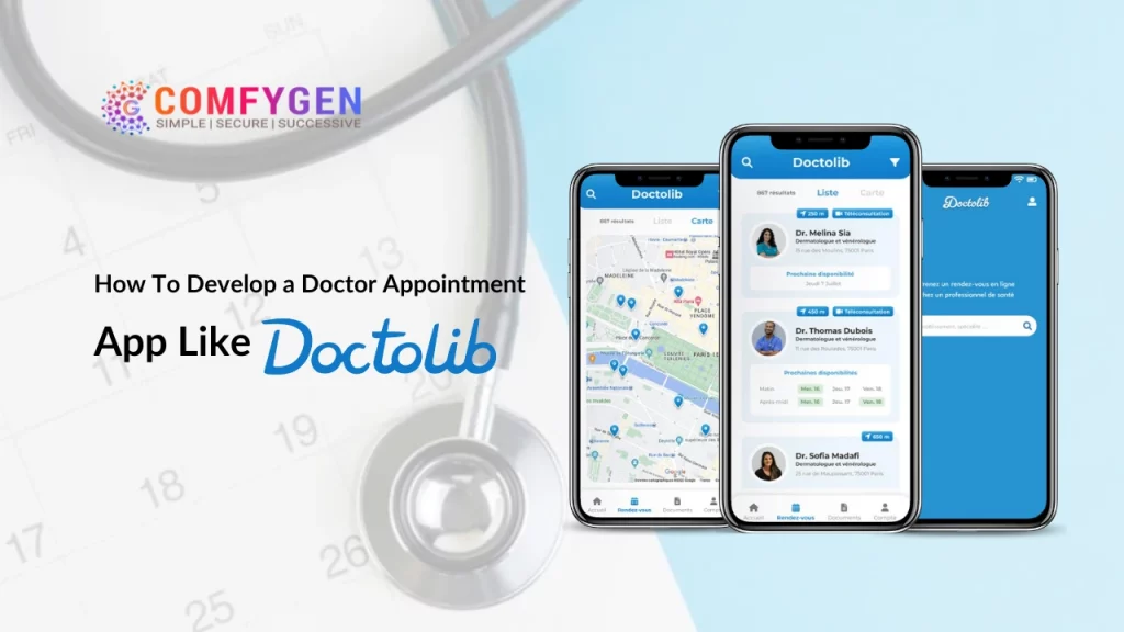 doctor appointment app like doctolib