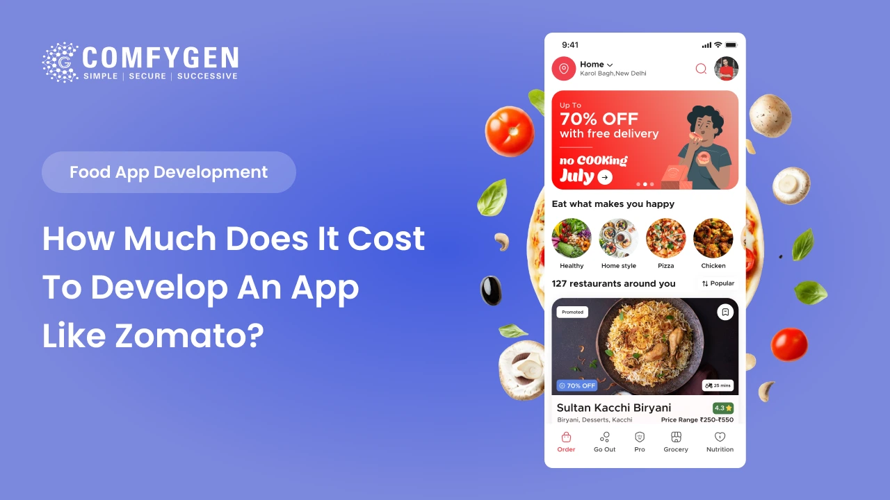 Featured image for How Much Does It Cost To Develop An App Like Zomato?