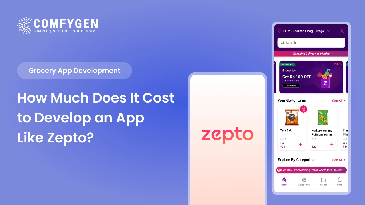 Featured image for How Much Does It Cost to Develop an App Like Zepto?