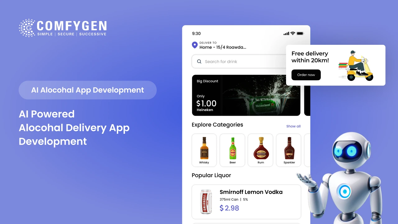 Featured image for AI-Powered Alcohol Delivery App Development